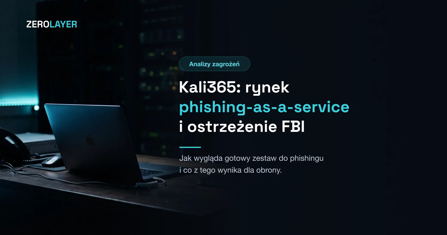 Kali365: rynek phishing-as-a-service i ostrzeżenie FBI