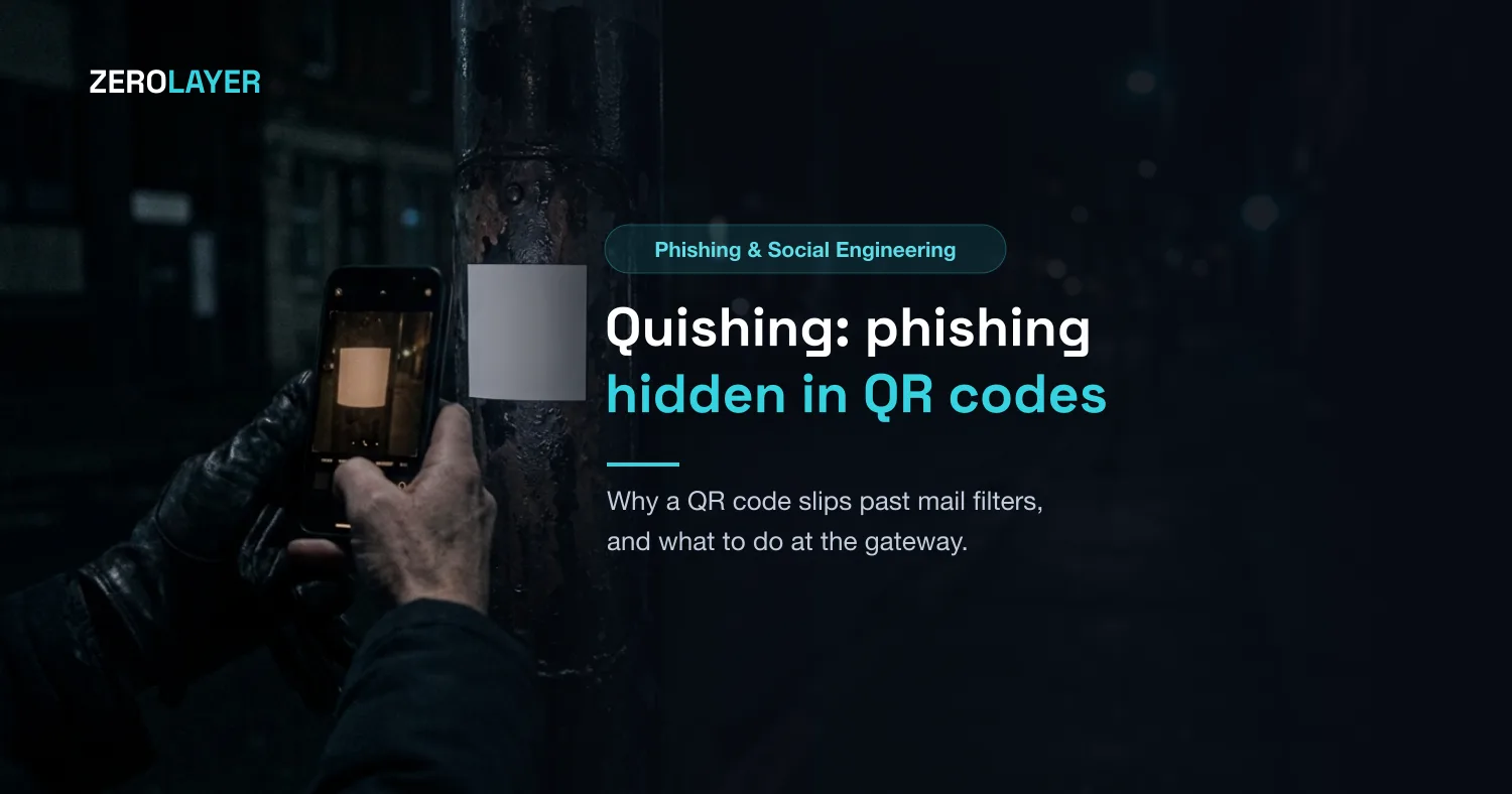 Quishing: Phishing Hidden in QR Codes
