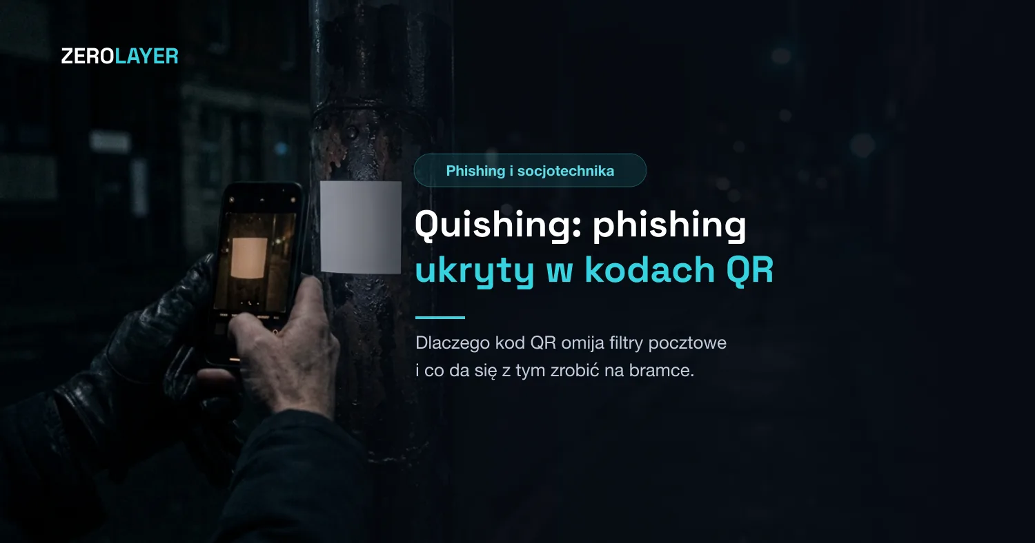 Quishing: phishing ukryty w kodach QR
