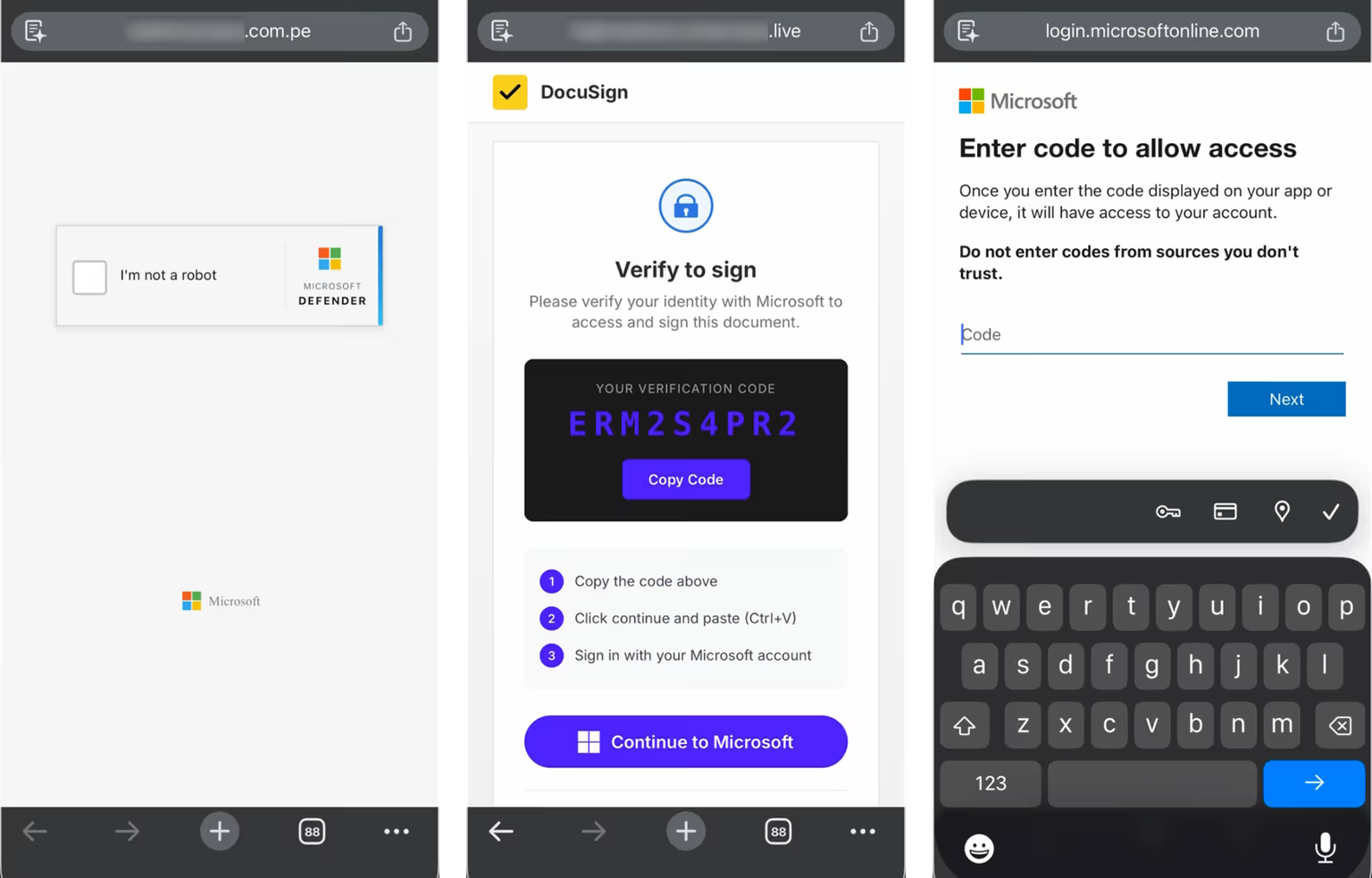Przepływ uwierzytelniania Device Code — ofiara loguje się na microsoft.com, podczas gdy tokeny są po cichu przekazywane atakującemu